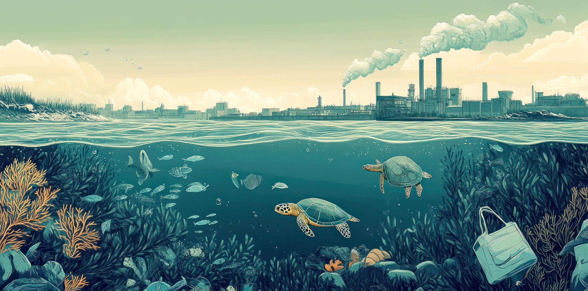 Unterwasserwelt & Industrie – Nachhaltigkeit